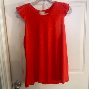 Altar’d State Ruffle Racerback Tank size L